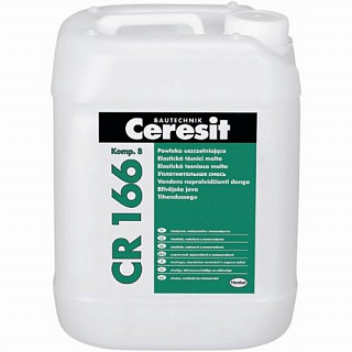 Ceresit CR 166/10-Б, эластичная 2х-компонентная гидроизоляция, комп.Б (эластификатор), 10 кг