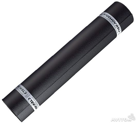 Стеклоизол Р ХКП-3,5, 1х9м, сланец Серый, холст, кровельный