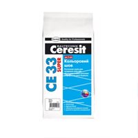 Ceresit CE 33/5 "Сиена", затирка для швов 2-5 мм, эластичная, водоотталкивающая, противогрибковая, 5