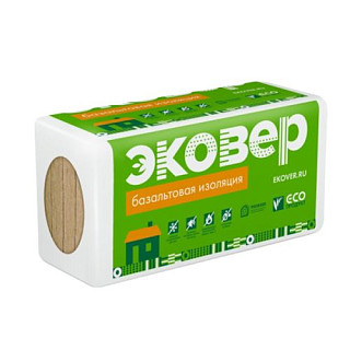 Эковер Огнезащита 100 Бетон / 50мм (1000х600х50мм) 4,8м2 / 0,24м3 /8плит