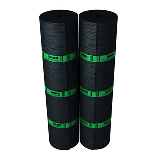 Бикрост ХКП-4.0, 1х10м, сланец Зелёный, холст, кровельный