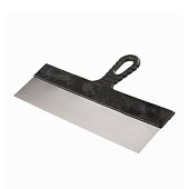 Шпатель фасадный нержав.   80 мм пластм. ручка  (10/60) БИБЕР  (35203)