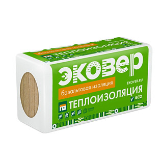 Эковер 50 Стандарт /100мм (1000х600х100мм) 3,6м2 / 0,36м3 /6плит