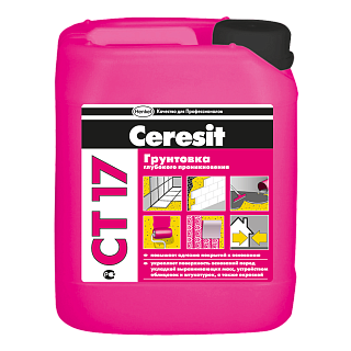 Ceresit CT 17/5, Грунтовка ГП укрепляющая  , 5л