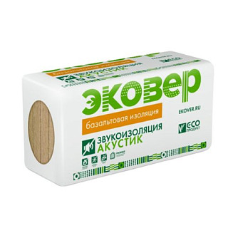 Эковер 35 Акустик /100мм (1000х600х100мм) 3,6м2 / 0,36м3 /6плит