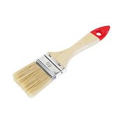 Кисть плоская  № 2,5  (63 мм) деревянная ручка "Бибер" (31114)