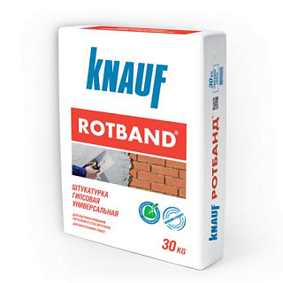 Кнауф Ротбанд, Штукатурка гипсовая, 30кг 