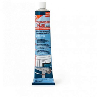 Cosmofen Plus-S, белый, жидкий пластик (клей для ПВХ), 200г  /30/