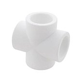 Крестовина бел. PP-R D25, PN 25  РТП (80/20)