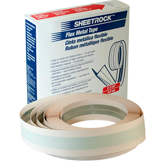 Лента угловая с метал. вставками  (5,2см х 30,4м) Sheetrock