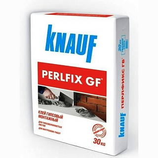 Кнауф Перлфикс, Гипсовый монтажный клей, 30кг
