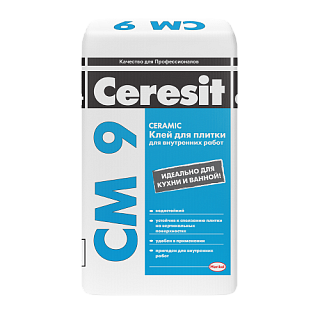 Ceresit CM 9/25, клей для плитки, 25 кг