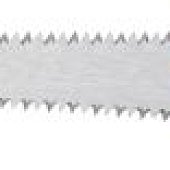 Ножовка ручная узкая для гипсокартона, прорезиненная ручка, 170 мм.