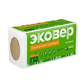 Эковер 80 Вент-Фасад /50мм (1000х600х50мм) 4,8м2 / 0,24м3 /8плит