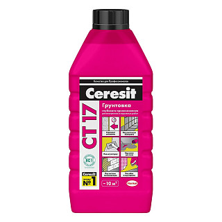 Ceresit CT 17/1,  CONCENTRATE, Грунтовка-концентрат глубокого проникновения, 1л