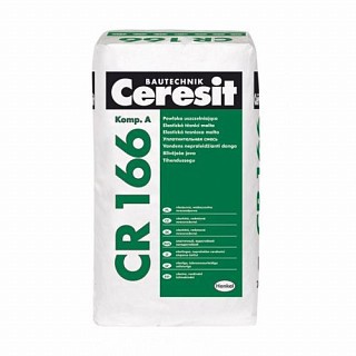 Ceresit CR 166/24-А, эластичная 2х-компонентная гидроизоляция, комп.А (сухая смесь), 24 кг