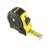 Рулетка "Автостоп"  обрезиненный корпус 10м, с магнитом (Л-С)