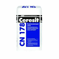 Ceresit CN 178/25, Легковыравнивающая смесь для пола (5-80мм), М250, 25кг